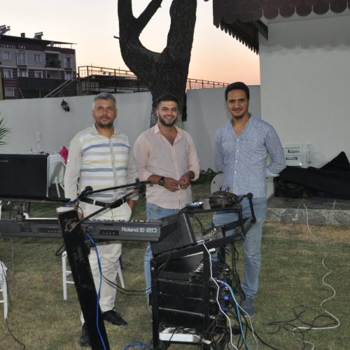 nişan töreni Öcesi Müzik Grubu Hazırlık
